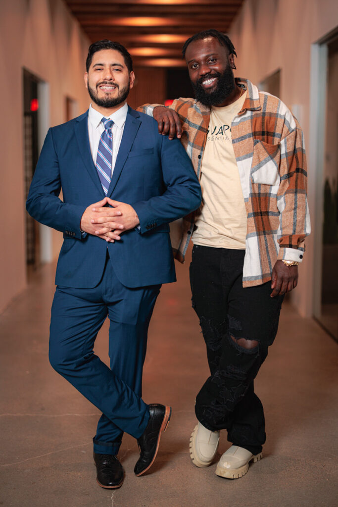 The masterminds behind Guapo Essentials beard care: Roy & Guapo share a passion for beards and natural ingredients.